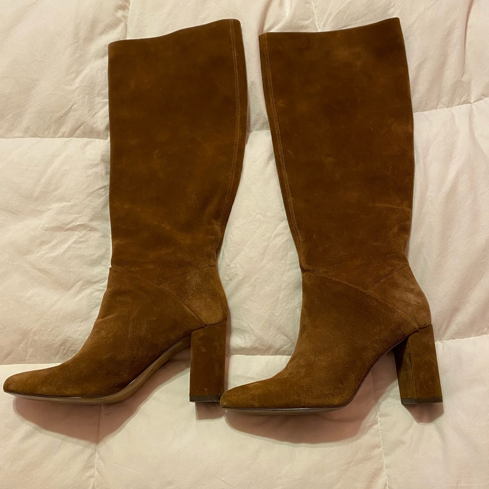 Banana Republic Suede Slouchy Boot size 7.5 in Nutmeg